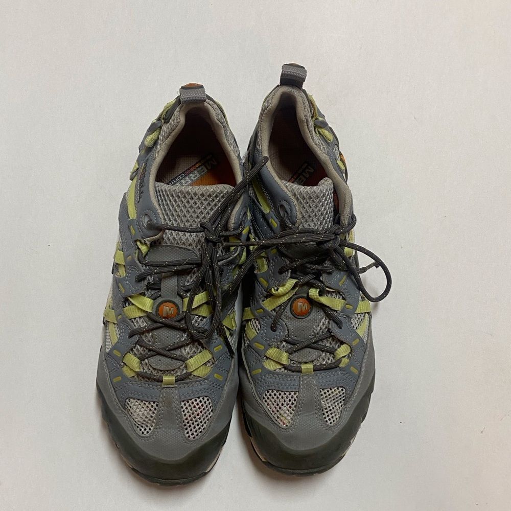 Merrell Continuum Orange and Gray Shoes Size 7.5